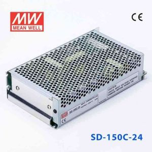 MEANWELL- SD-150C-24 36~72Vdc>24Vdc 6.3Amp  Güç Kaynağı
