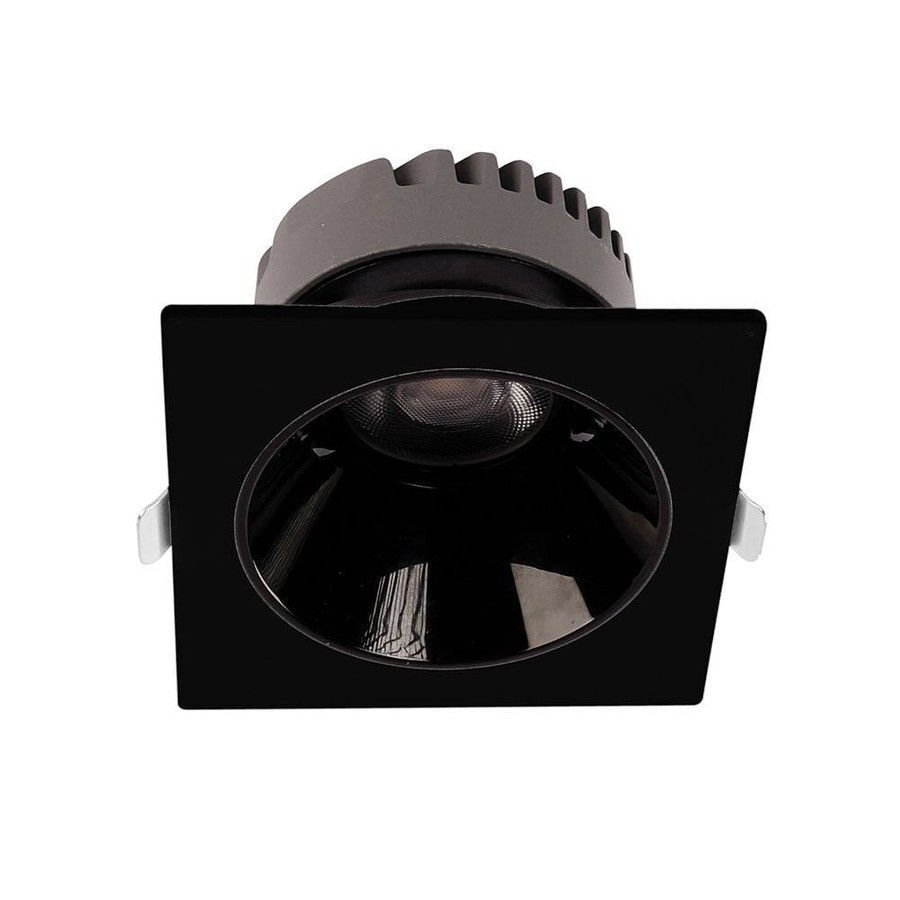 ACK 10w 4000K Naturel Beyaz Siyah Reflektörlü Siyah Led Spot Sıva Altı AD10-01511
