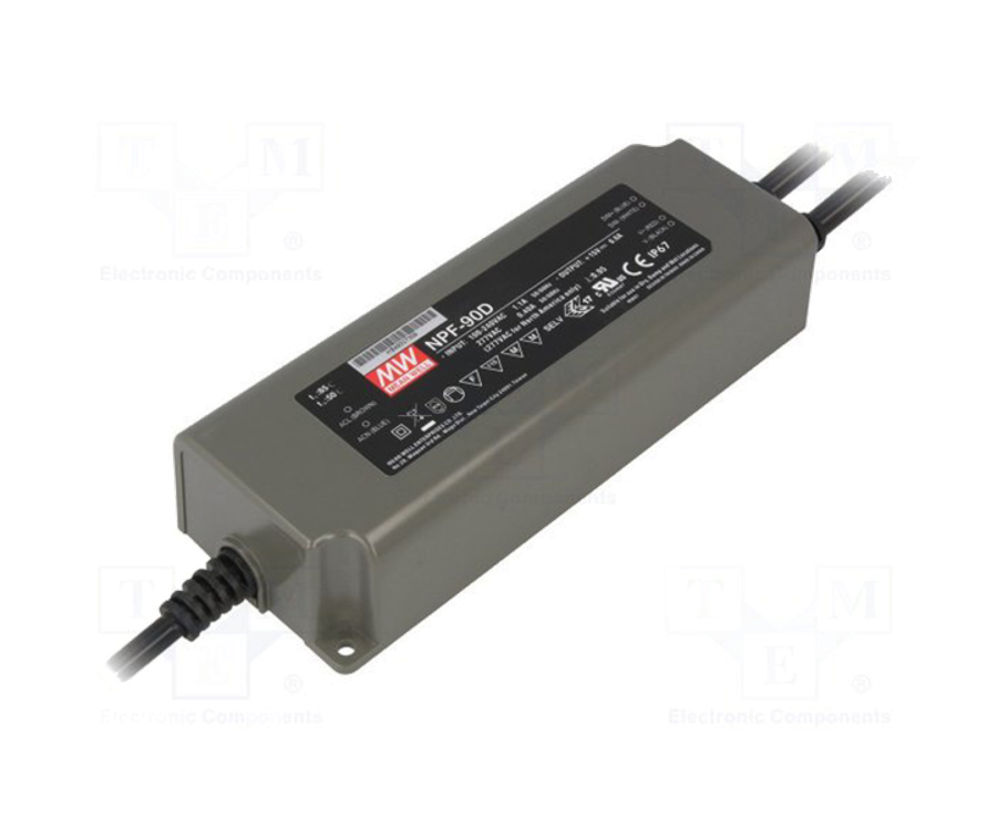 MEANWELL- NPF-90D-15  Led Sürücü - Güç kaynağı