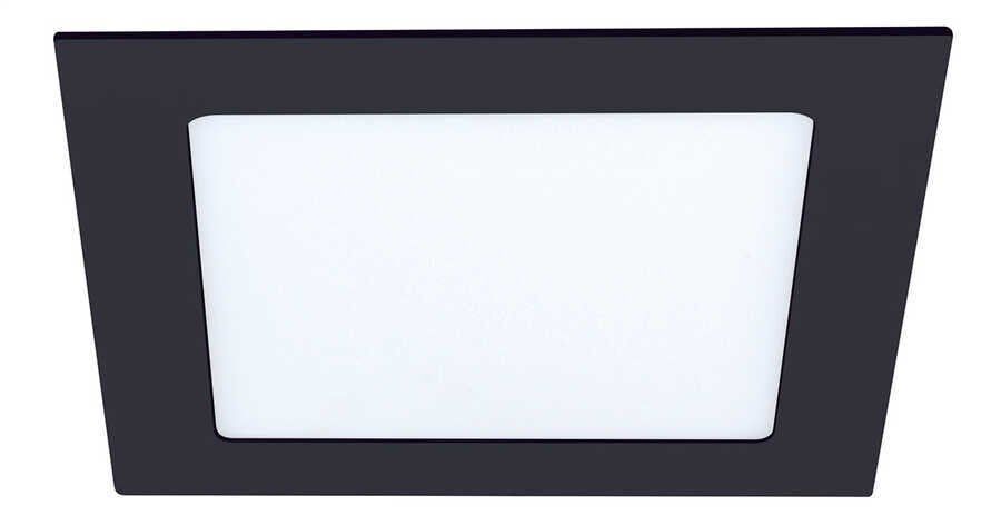 Jupiter Siyah 12W Slim Led Panel Armatür 6500K Beyaz Işık LD453 S865