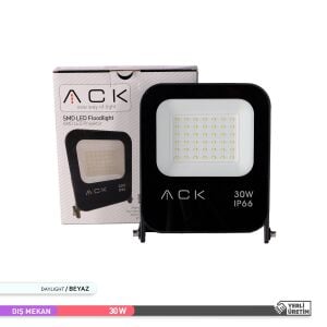ACK 30W 6500K Beyaz Işık Led Projektör AT62 03032