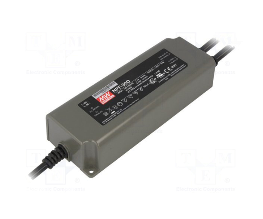 MEANWELL- NPF-90D-48  Led Sürücü - Güç kaynağı