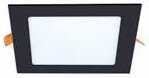 Jupiter Siyah 18W Slim Led Panel Armatür 4000K Natural Beyaz LD455 S840