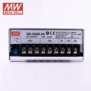 MEANWELL- SD-350D-24 	72~144Vdc>24Vdc 14.6Amp  Güç Kaynağı
