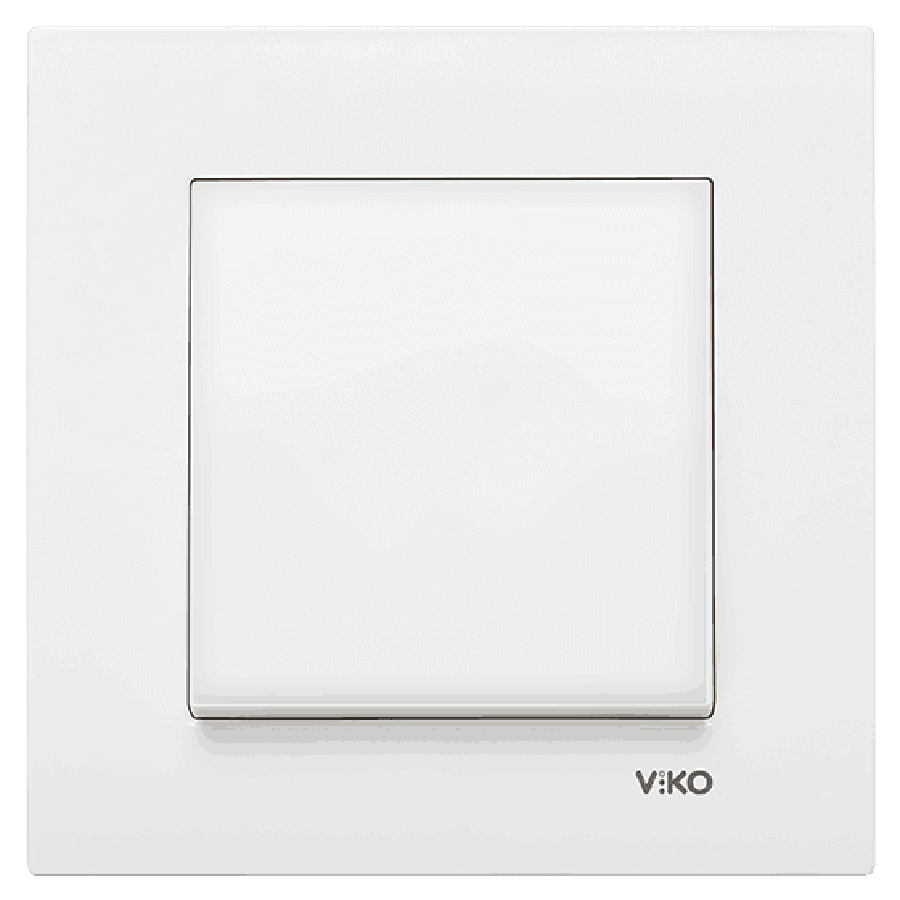 Viko Karre Anahtar - Beyaz (Çerçeve Hariç) 90967001