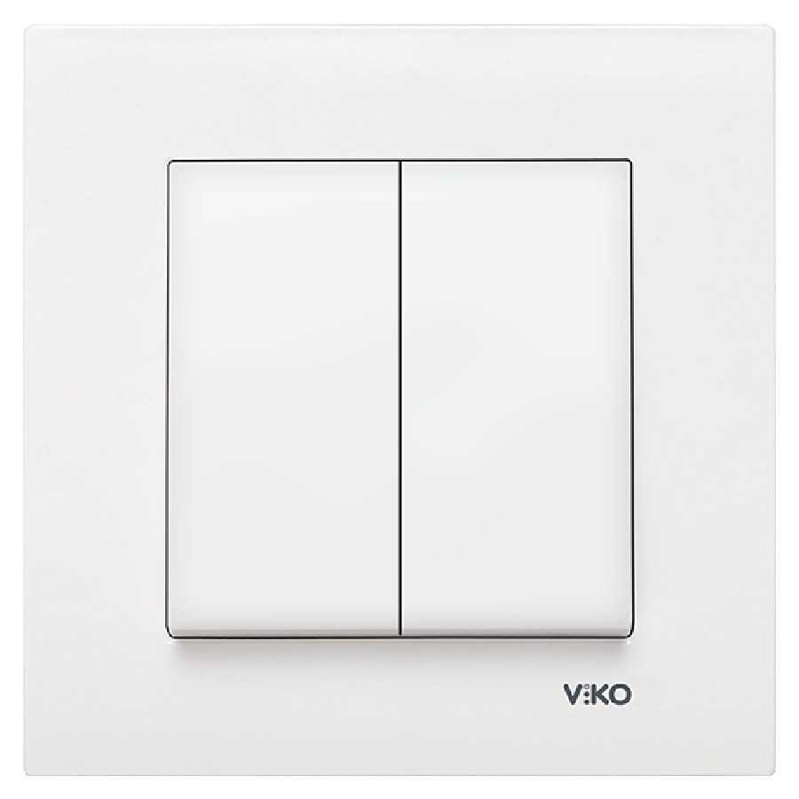 Viko Karre Impulse Komütator - Beyaz (Çerçeve Hariç) - Beyaz 90967083