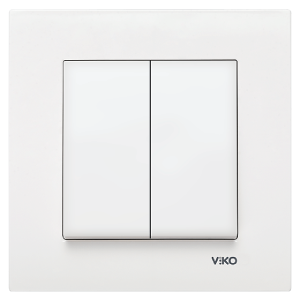 Viko Karre Komütator - Beyaz (Çerçeve Hariç) 90967002