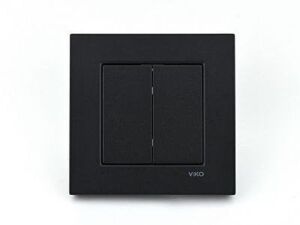 Viko Artline Novella Impulse Komütator (Çerçeve Hariç) Siyah