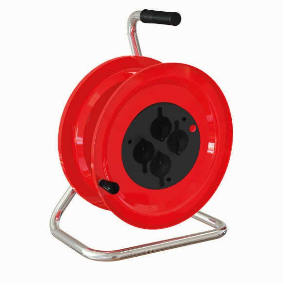 Tem M100 4(1x16A) Şebeke Metal Gövdeli Kablosuz Makara