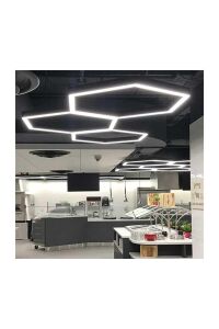 Forlife 120W Ø120-Kol 60Cm Altıgen Linear Arm. FL-99037