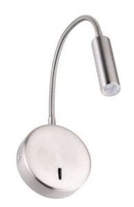 Jupiter Saten Nikel 3W 3000K Gün Işığı LED Yatak Başı Aplik LW503
