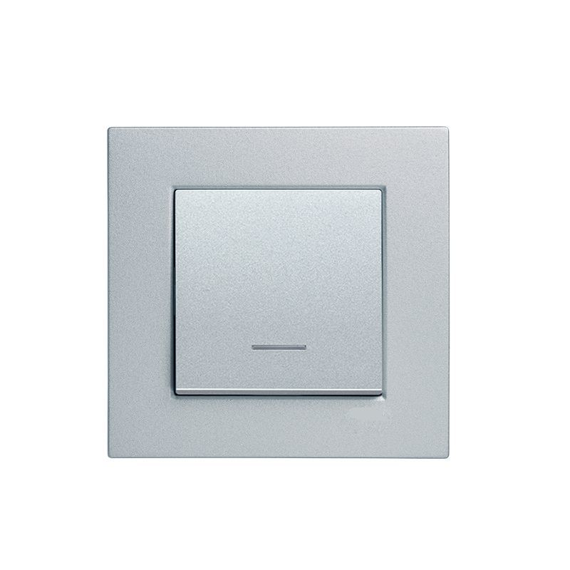 Viko Artline Novella Işıklı Anahtar (Çerçeve Hariç) Saten