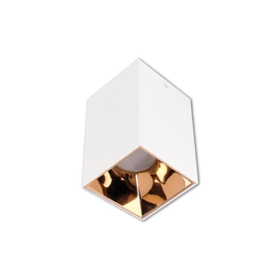 ACK Gold Reflektör Sıva Üstü Beyaz Kare Led Spot AH03-07660