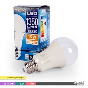 ACK 15W LED A70 E27 Ampul 3000K AA13-01520