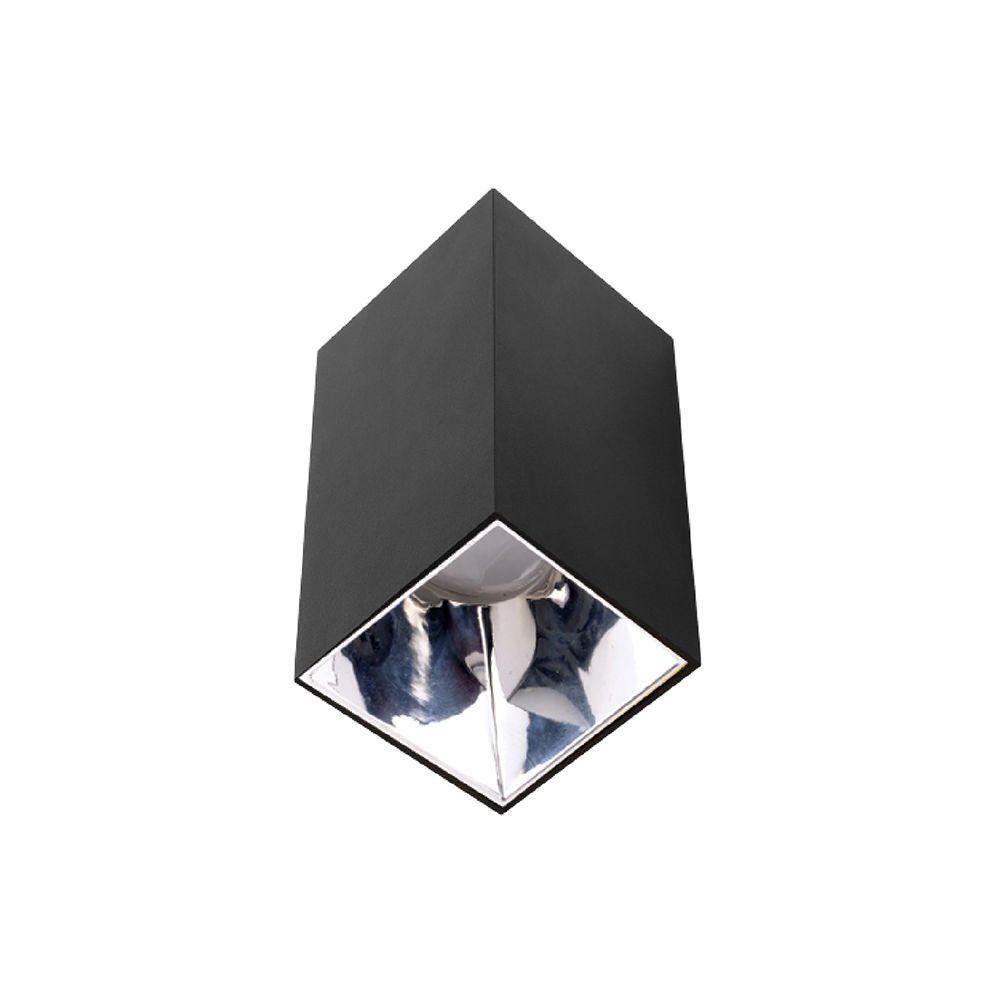 ACK Platin Reflektör Sıva Üstü Siyah Kare Led Spot AH03-07651