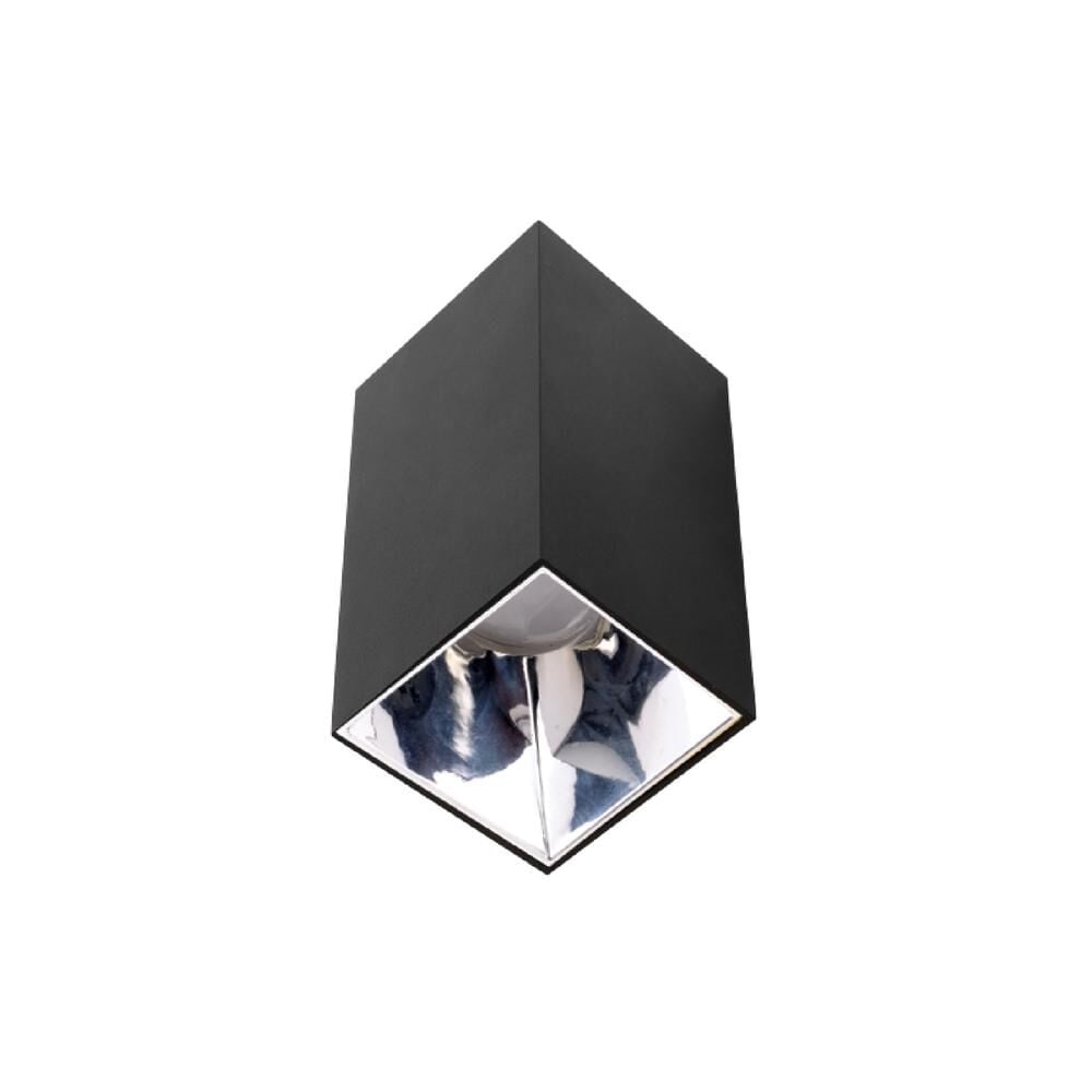 ACK Platin Reflektör Sıva Üstü Siyah Kare Led Spot AH03-07651