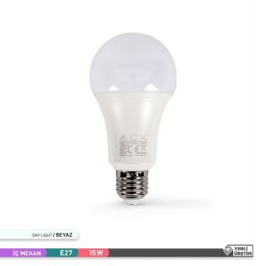 ACK 15W LED A70 E27 Ampul 6500K AA13-01523