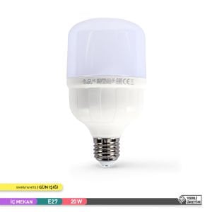 ACK 20W LED T80 E27  Ampul 3000K AA13-02020
