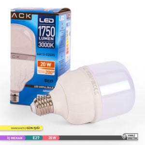 ACK 20W LED T80 E27  Ampul 3000K AA13-02020
