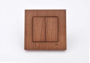 Viko Artline Novella Işıklı Komütator (Çerçeve Hariç) Ceviz