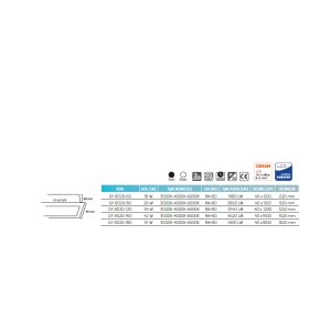 Goya 34w 122cm Sıva Altı Linear Armatür GY 8020-120