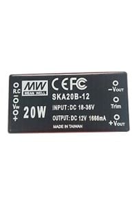 MEANWELL- SKA20B-12 24DC 12DC 1666mA  Dönüştürücü