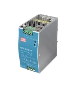 MEANWELL- NDR-240-24 24Vdc 10.0Amp Ray M. PHOENIX PS/1AC/24DC/240W/EE Muadili  NDR-240-24
