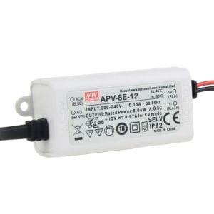 MEANWELL- APV-8E-12  Led Sürücü - Güç kaynağı