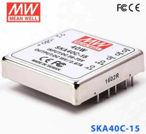 MEANWELL- SKA40C-15 36~75-15Vdc 0,26~2,67Amp  Dönüştürücü