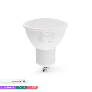ACK 7W GU10 Difizörlü LED Ampul 6500K AA24-00753