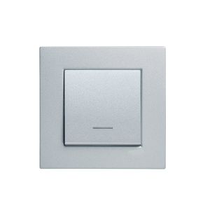 Viko Artline Novella Işıklı Light Anahtarı (Çerçeve Hariç) Saten