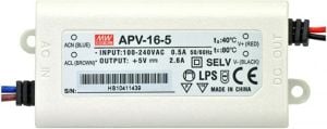 MEANWELL- APV-16-05  Led Sürücü - Güç kaynağı