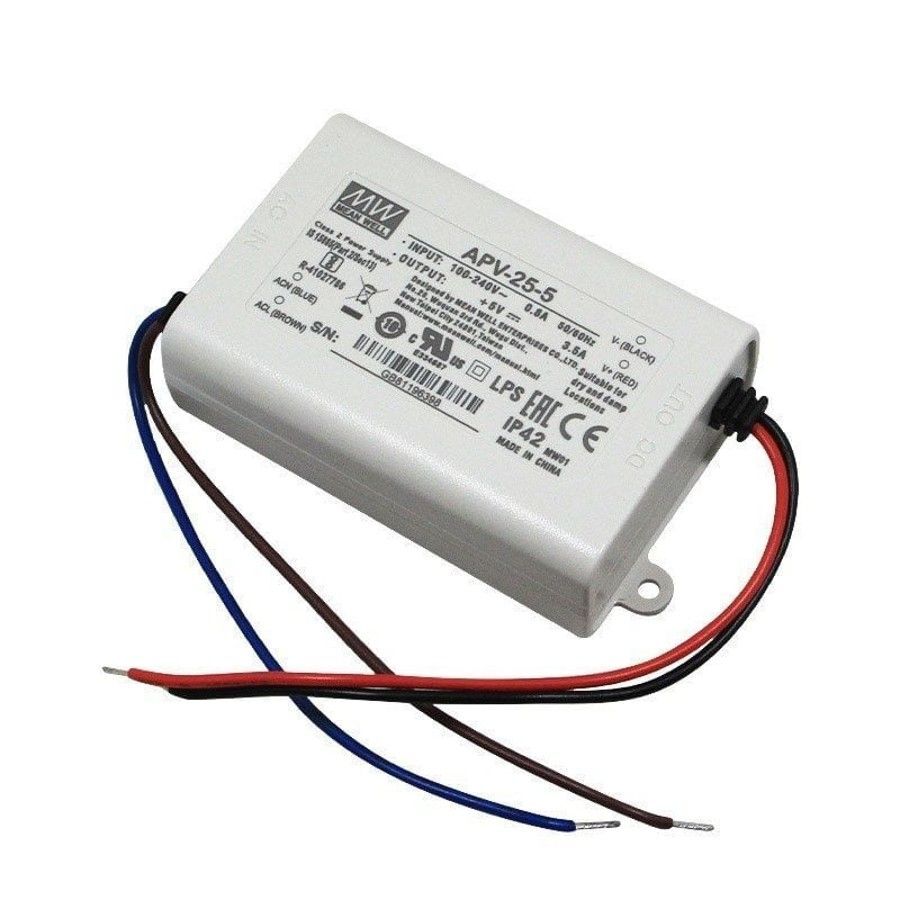 MEANWELL- APV-25-05  Led Sürücü - Güç kaynağı