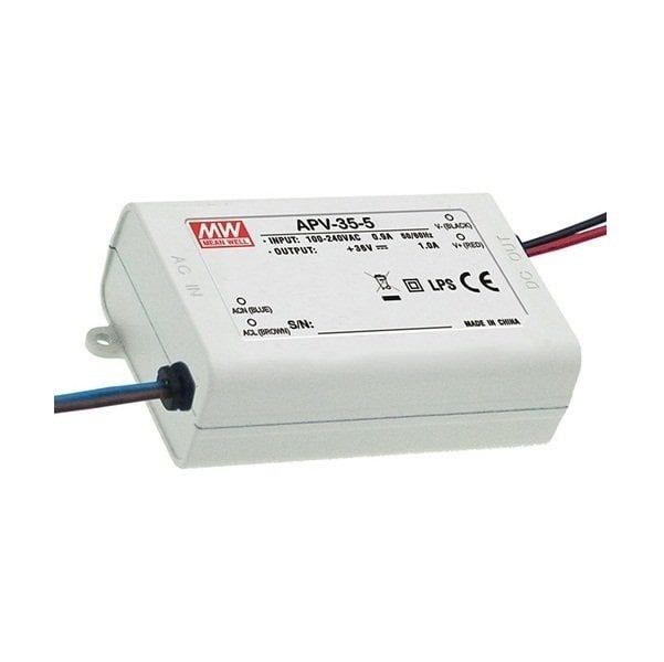 MEANWELL- APV-35-05  Led Sürücü - Güç kaynağı