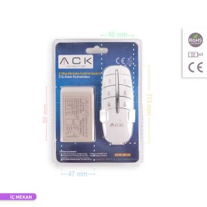 ACK 3'lü Avize Kumandası AY30-00120
