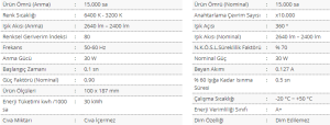 Cata 24W Led Ampul E27 Duylu 3200K Gün Işığı CT-4263