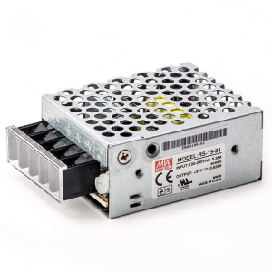 MEANWELL- RS-015-24 24Vdc 0,63amp  Güç Kaynağı
