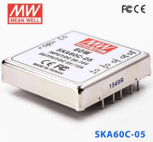 MEANWELL- SKA60C-05 36~75Vdc>+5Vdc 12.0Amp  Dönüştürücü