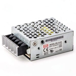 MEANWELL- RS-015-24 24Vdc 0,63amp  Güç Kaynağı