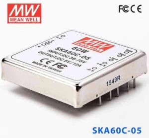 MEANWELL- SKA60C-05 36~75Vdc>+5Vdc 12.0Amp  Dönüştürücü