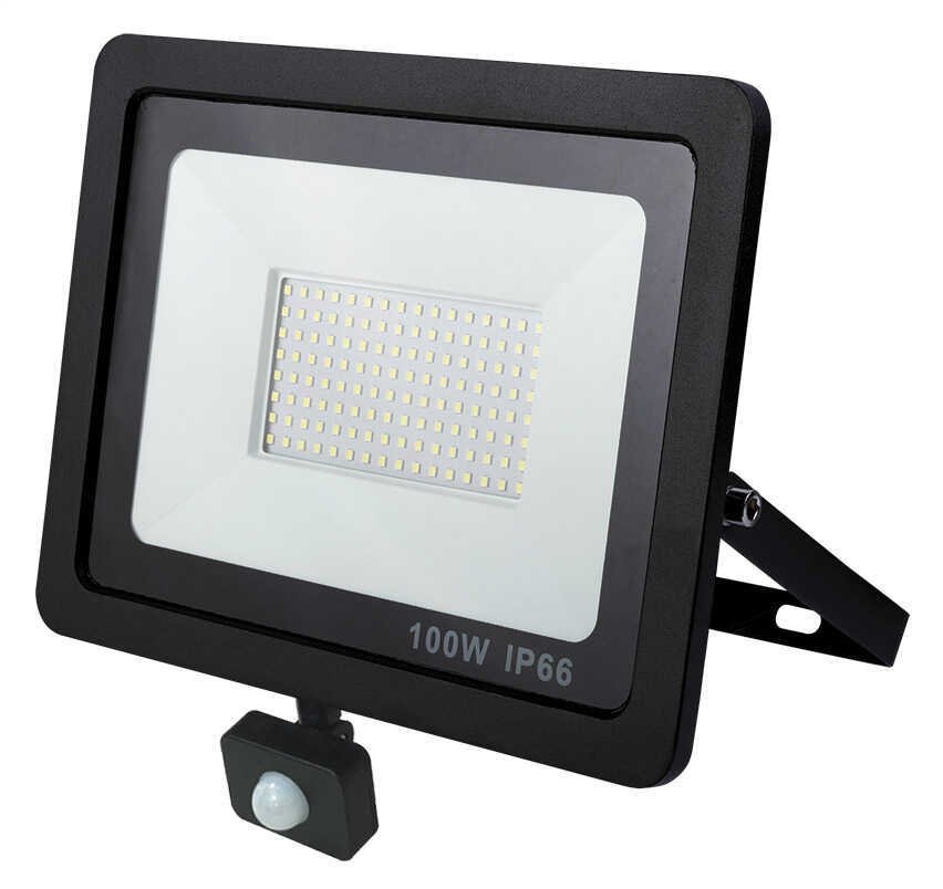 Jupiter 6500K Beyaz Işık 100W Sensörlü Led Projektör LP101 B