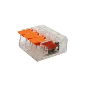 Gwest 3 iletken Bağlantılı Çok Amaçlı Klemens 100 Adet GW-413