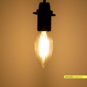 ACK 4W Rustik LED C35 Ampul 3000K AA36-00410