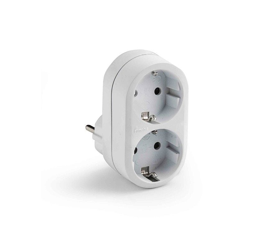 Famatel Adaptör 2’li 16A 250V  1332