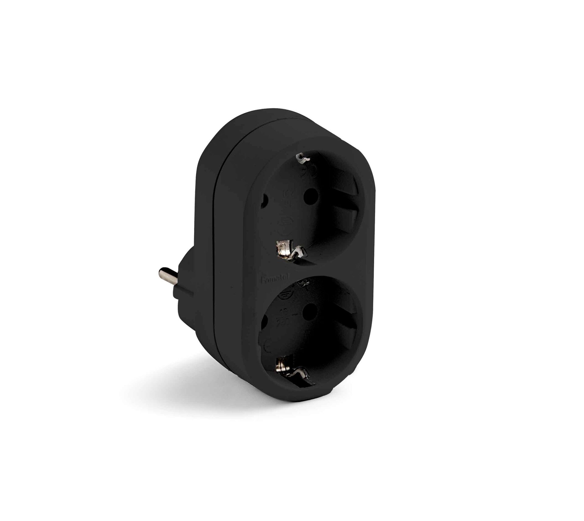 Famatel Adaptör 2’li 16A 250V Siyah 1332-N
