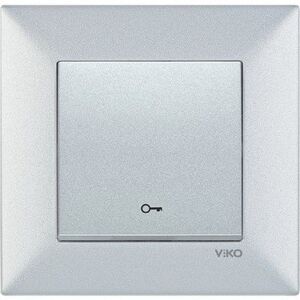Viko Artline Novella Kapı Otomatiği Anahtarı (Çerçeve Hariç) Saten
