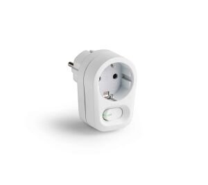 Famatel Adaptör 1’li Anahtarlı 16A 250V  1341