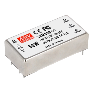 MEANWELL- SKM50B-05 24Vdc-05Vdc 1,0~10Amp  Dönüştürücü