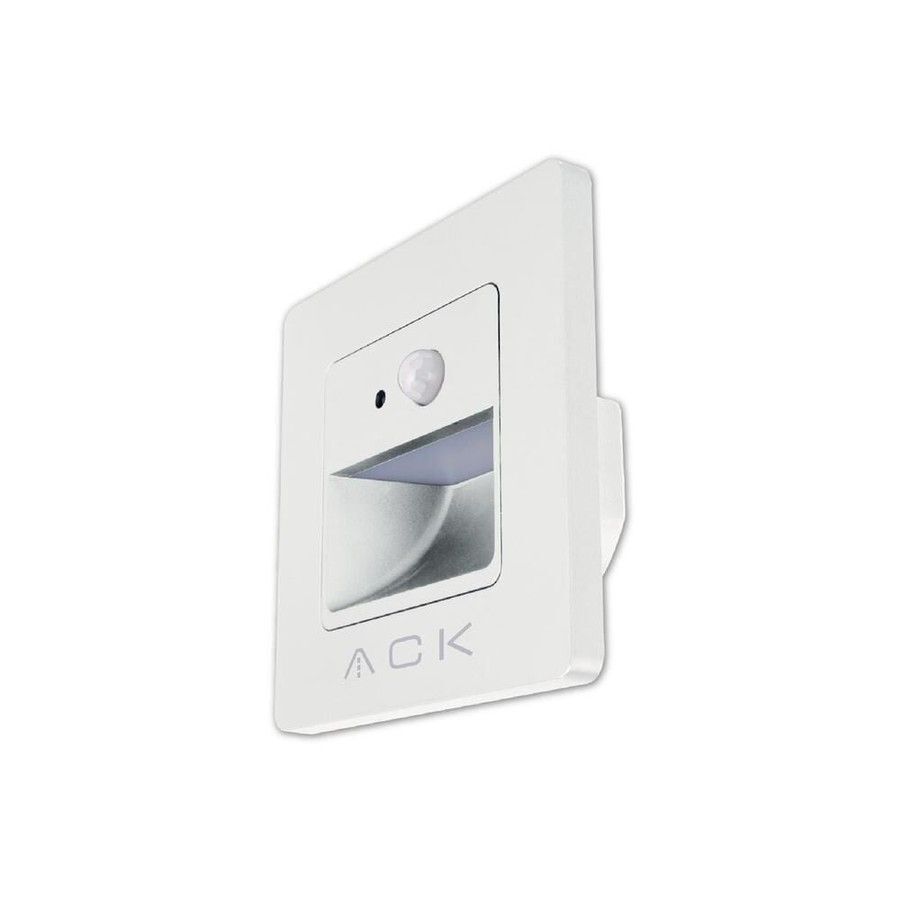ACK Sensörlü LED Duvar Apliği 3000K Beyaz 1W AH07-00400