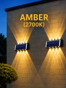 Cata 20 Watt Dış Mekan Modern Aplik Kos Solar Amber CT-8010